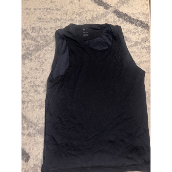 Black Nike Dri-Fit tank top - Picture 1 of 3